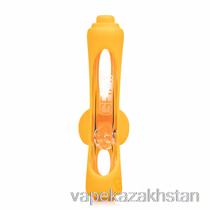 Vape Smoke GRAV Mini Steamroller with Silicone Skin Mustard Yellow